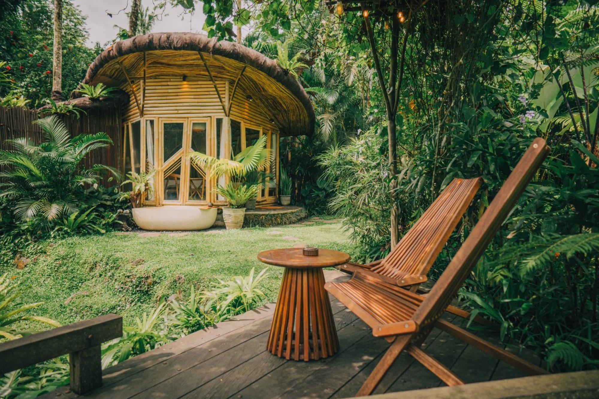 Villa Hideout Eco Bamboo House Bali *