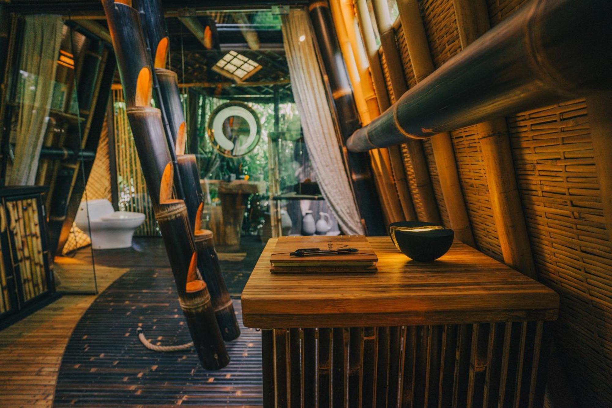 Hideout Eco Bamboo House Bali Villa Selat