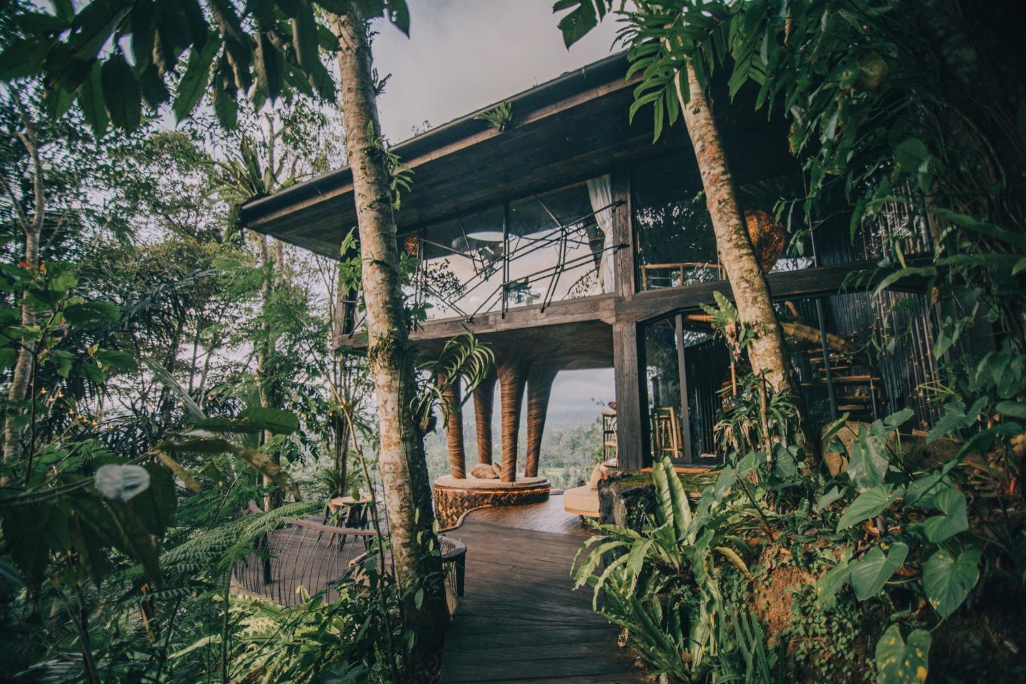 Hideout Eco Bamboo House Bali Villa *