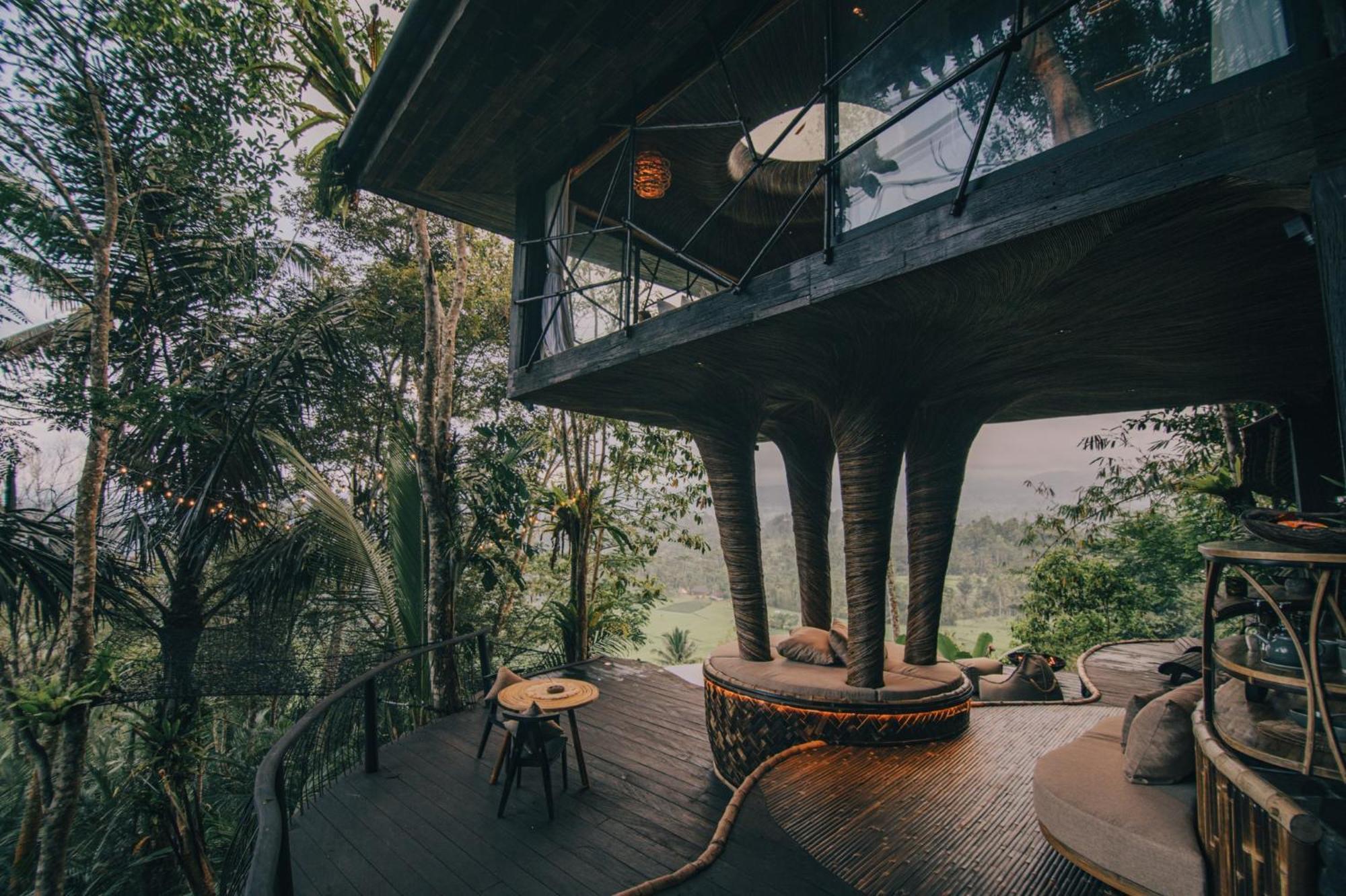Hideout Eco Bamboo House Bali Villa Selat