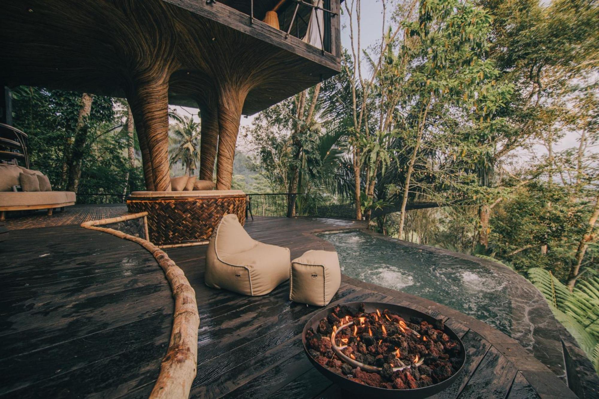Villa Hideout Eco Bamboo House Bali