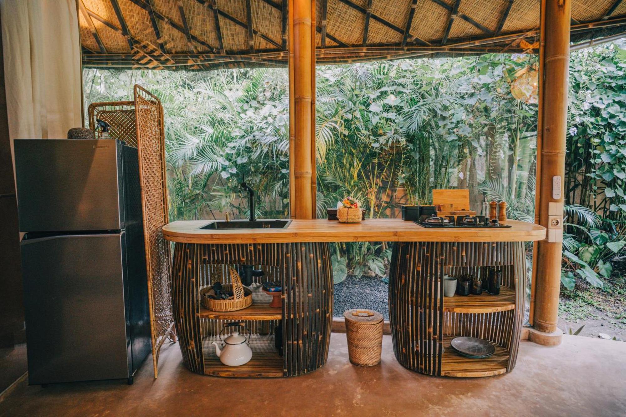 Villa Hideout Eco Bamboo House Bali