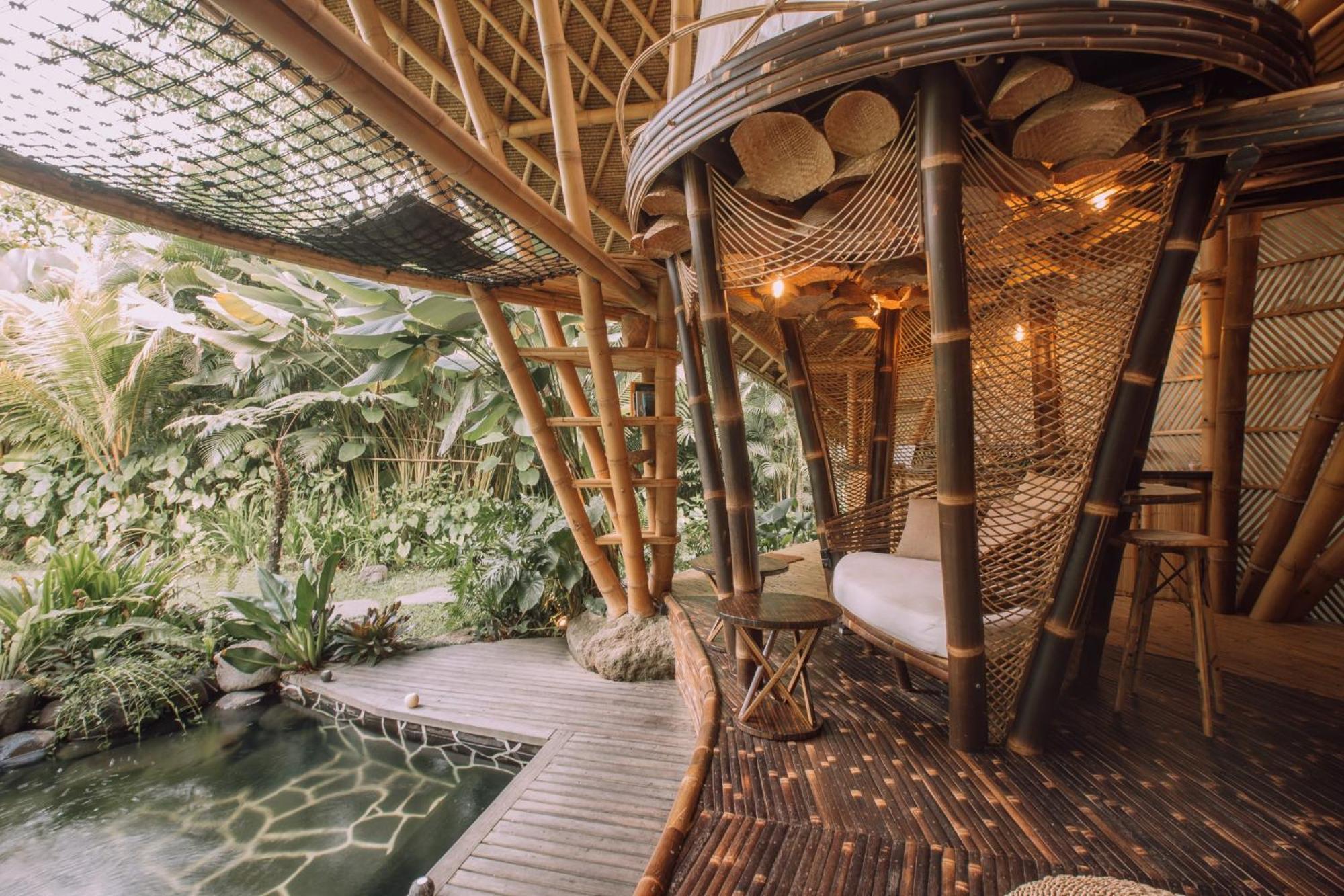 Hideout Eco Bamboo House Bali Villa Selat